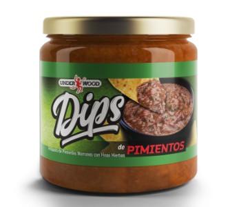 dips diabiltos pimientos