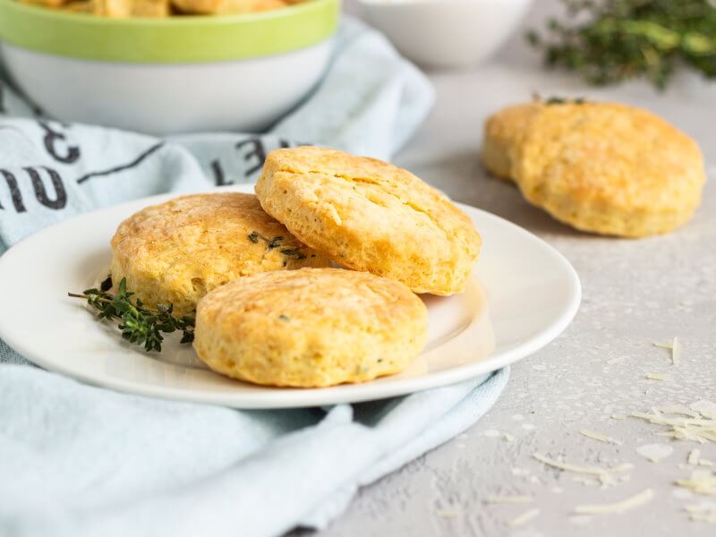 Galletas con Aceite de Oliva y queso parmesano