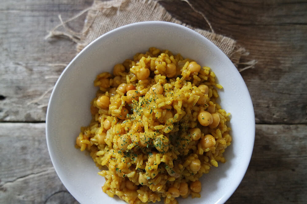 arroz-curry-garbanzos